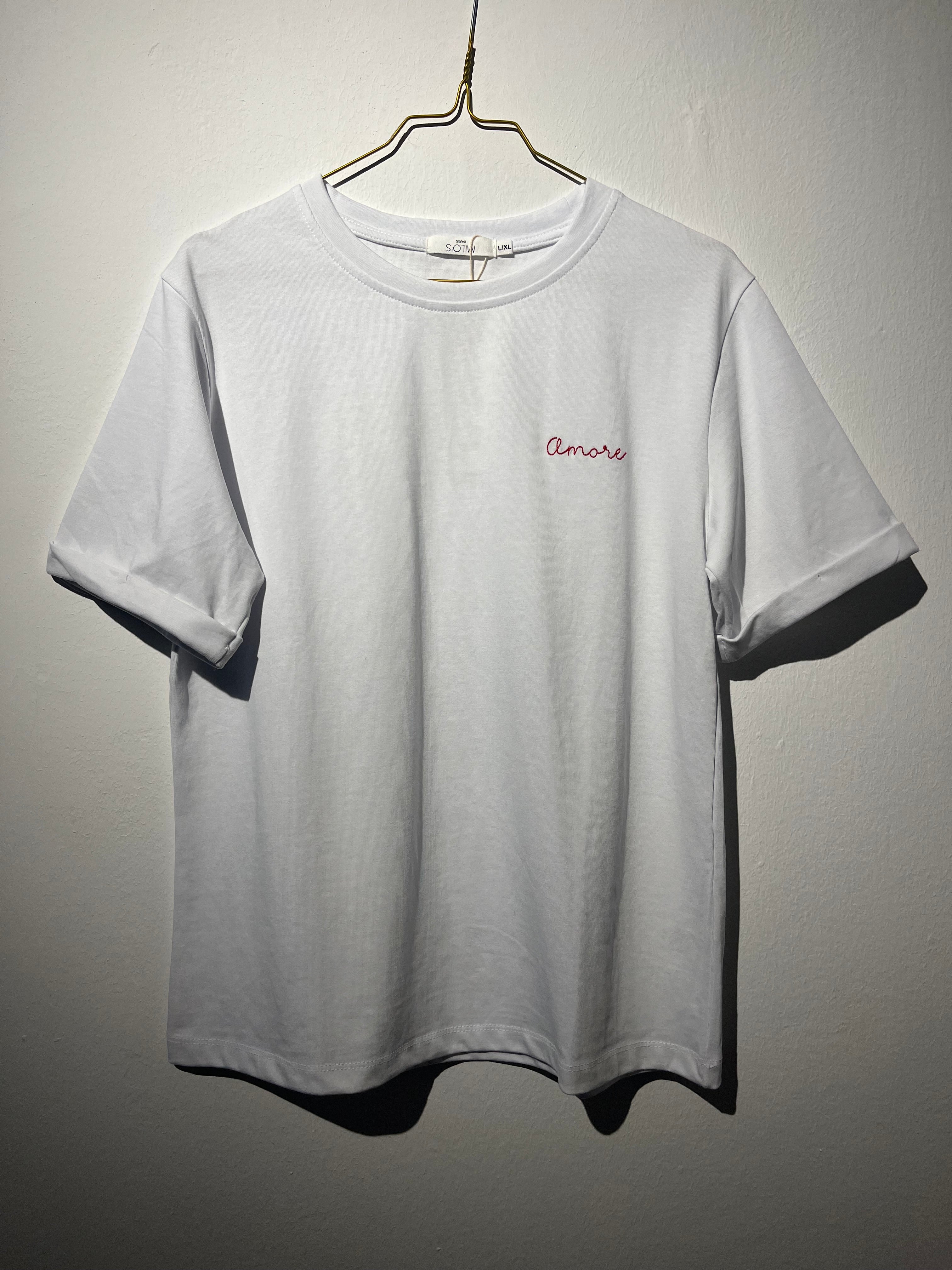 SHIRT “AMORE” weiss