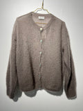 STRICK CARDIGAN “LIGHT BROWN”
