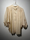 BLUSE “CREAM” • 100% cotton