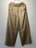 HOSE “LINEN“ taupe