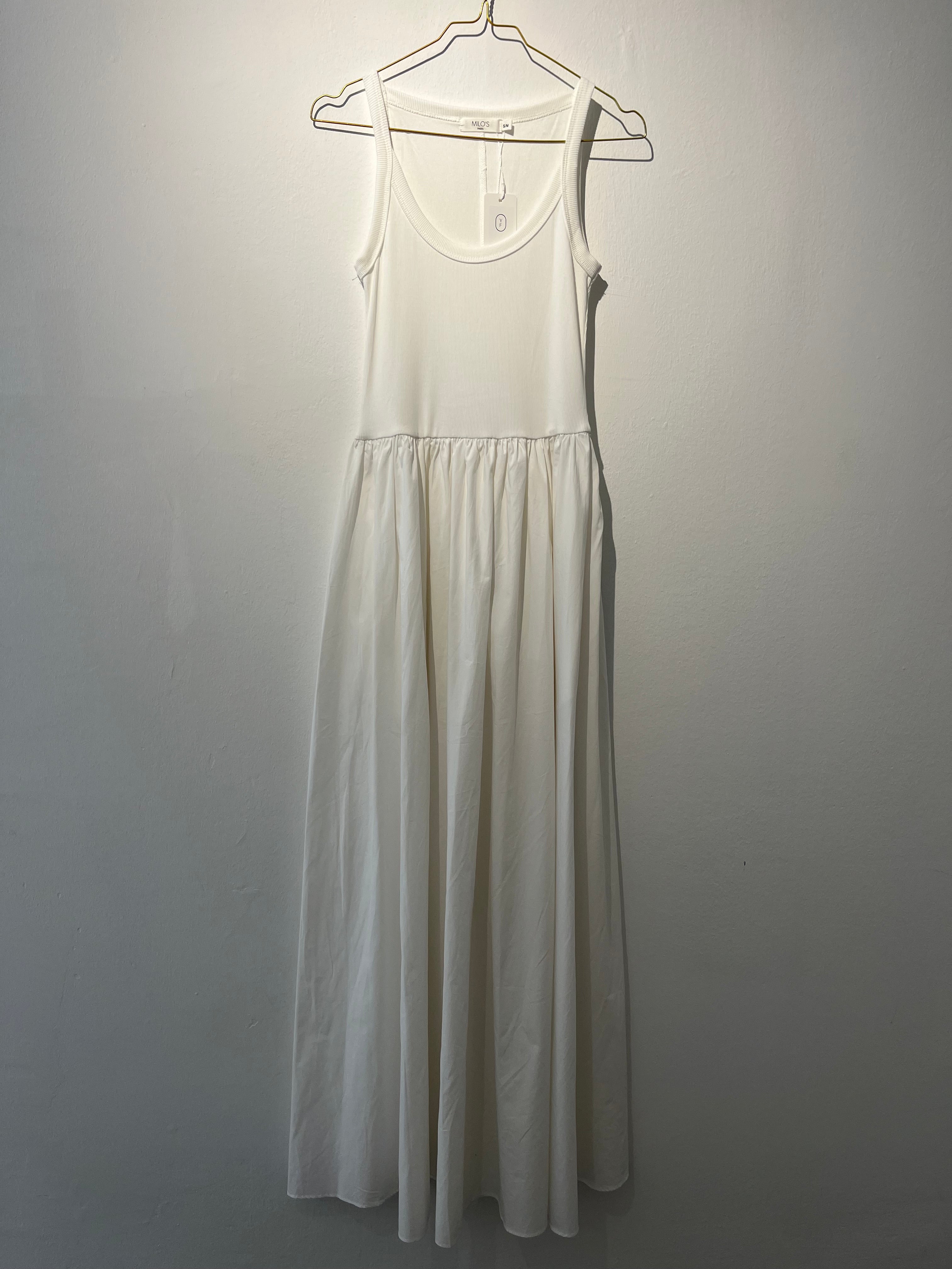 SUMMER DRESS “WHITE“ • 100% cotton