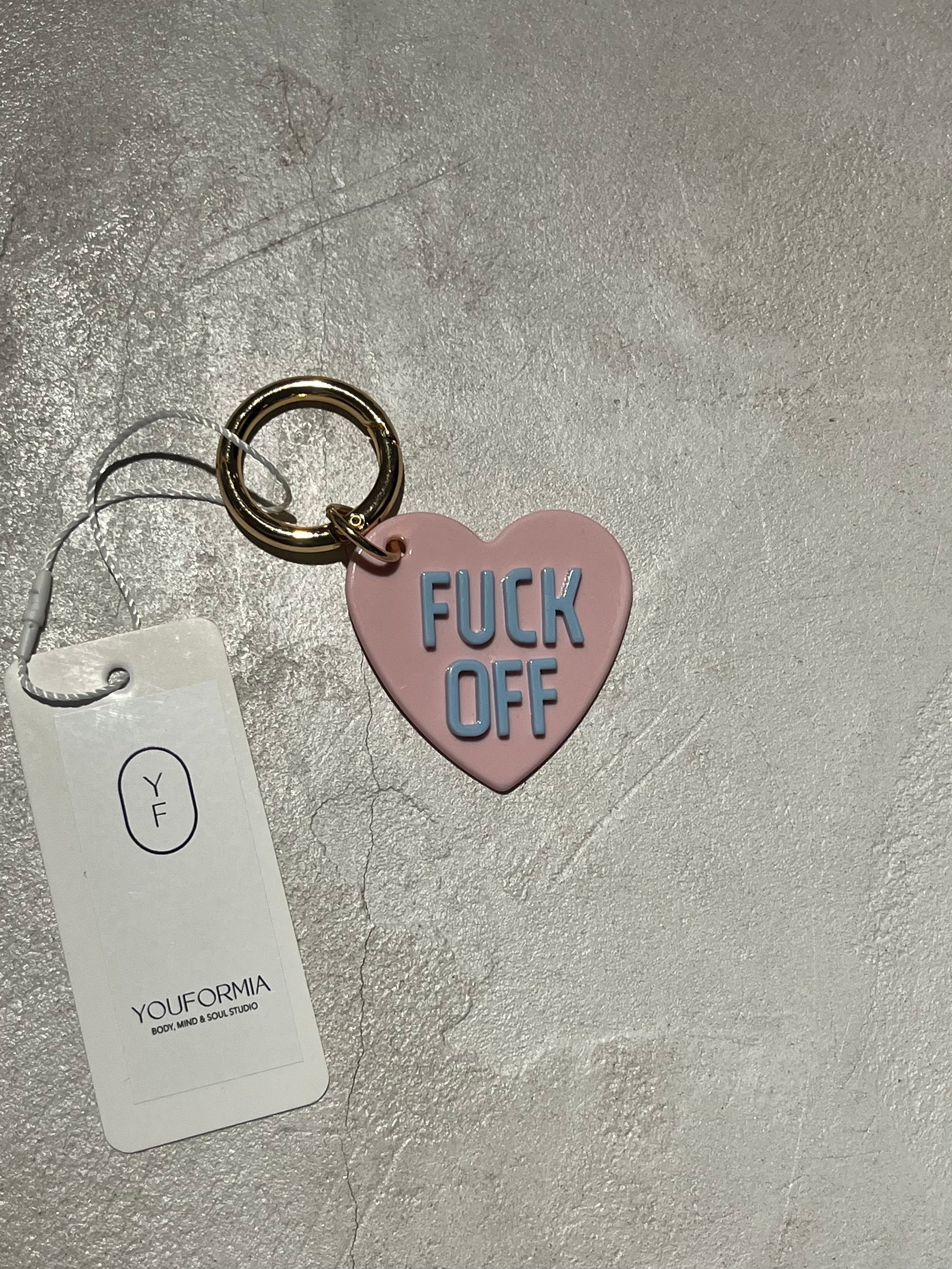 SCHLÜSSELANHÄNGER “FUCK OFF“