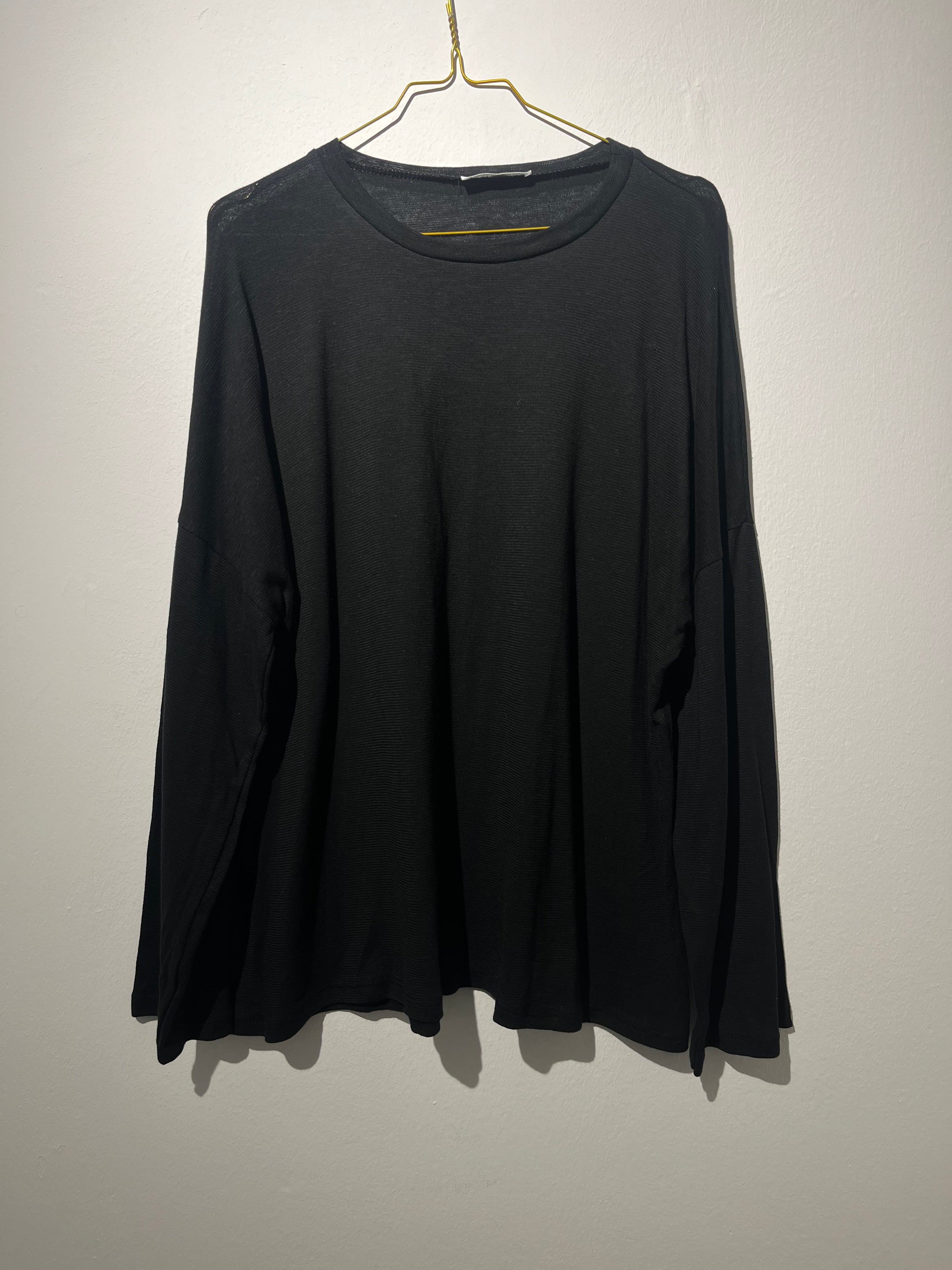 LONGSLEEVE “CLASSIC“ black • 73% Cotton ; 27% Nylon