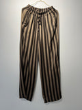 PANTS “SILKY STRIPES“ • 100% Viscose