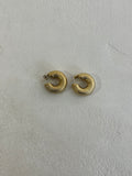 OHRRINGE “BOLD“ riffle gold • steel