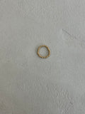 RING “DOTS“ gold • steel
