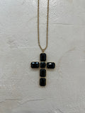 KETTE “BLACK CROSS” small • steel • 42+8cm / 18g (Kopie)
