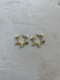 OHRRINGE “PEARLS“ • steel / 3,5cm / 14g
