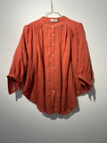 BLUSE “RUST” • 100% cotton