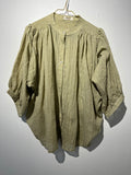 BLUSE “LIGHT OLIVE” • 100% cotton