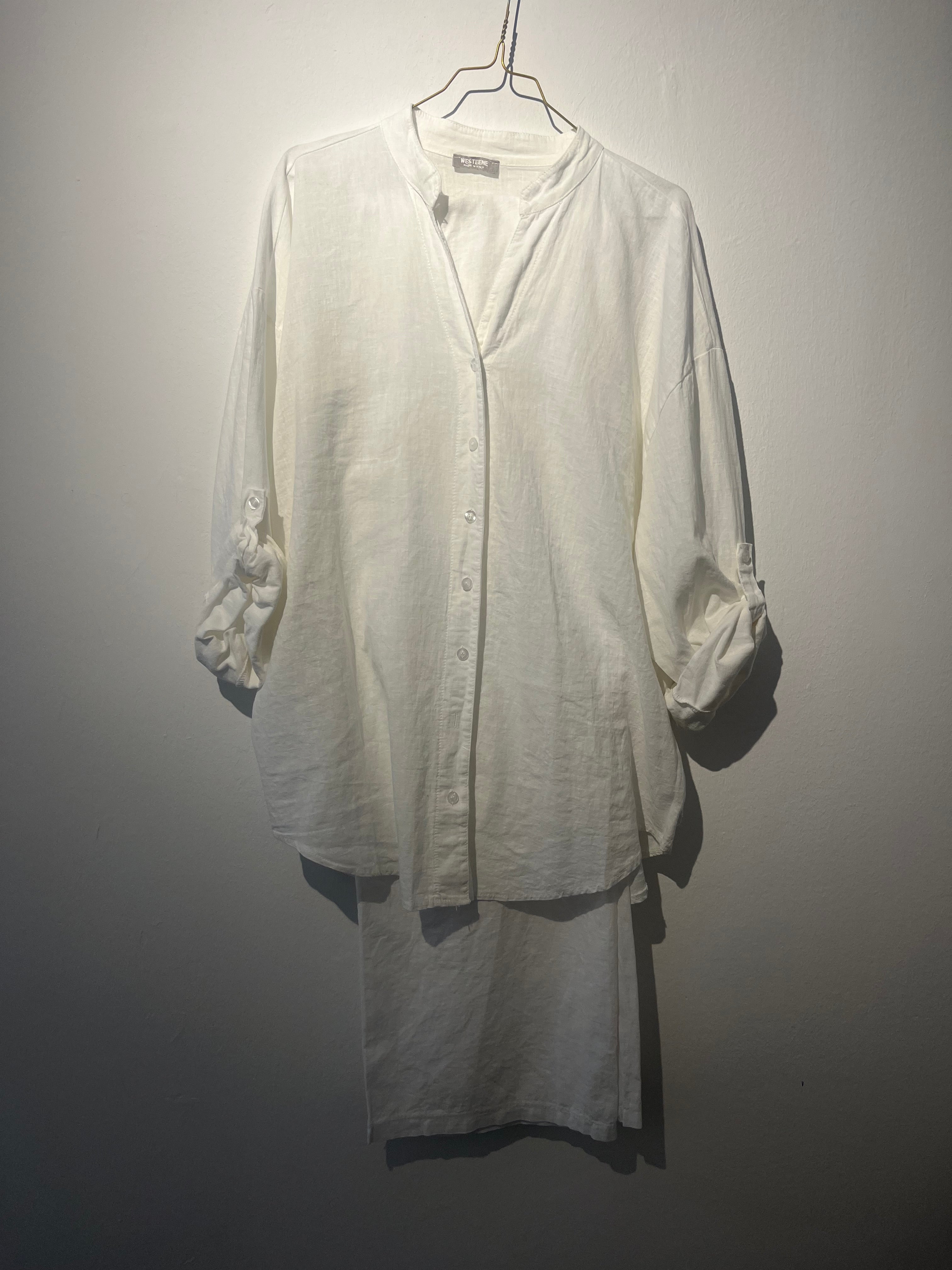 SUMMER SET “LINEN“ white • 55% Linen; 45% Cotton