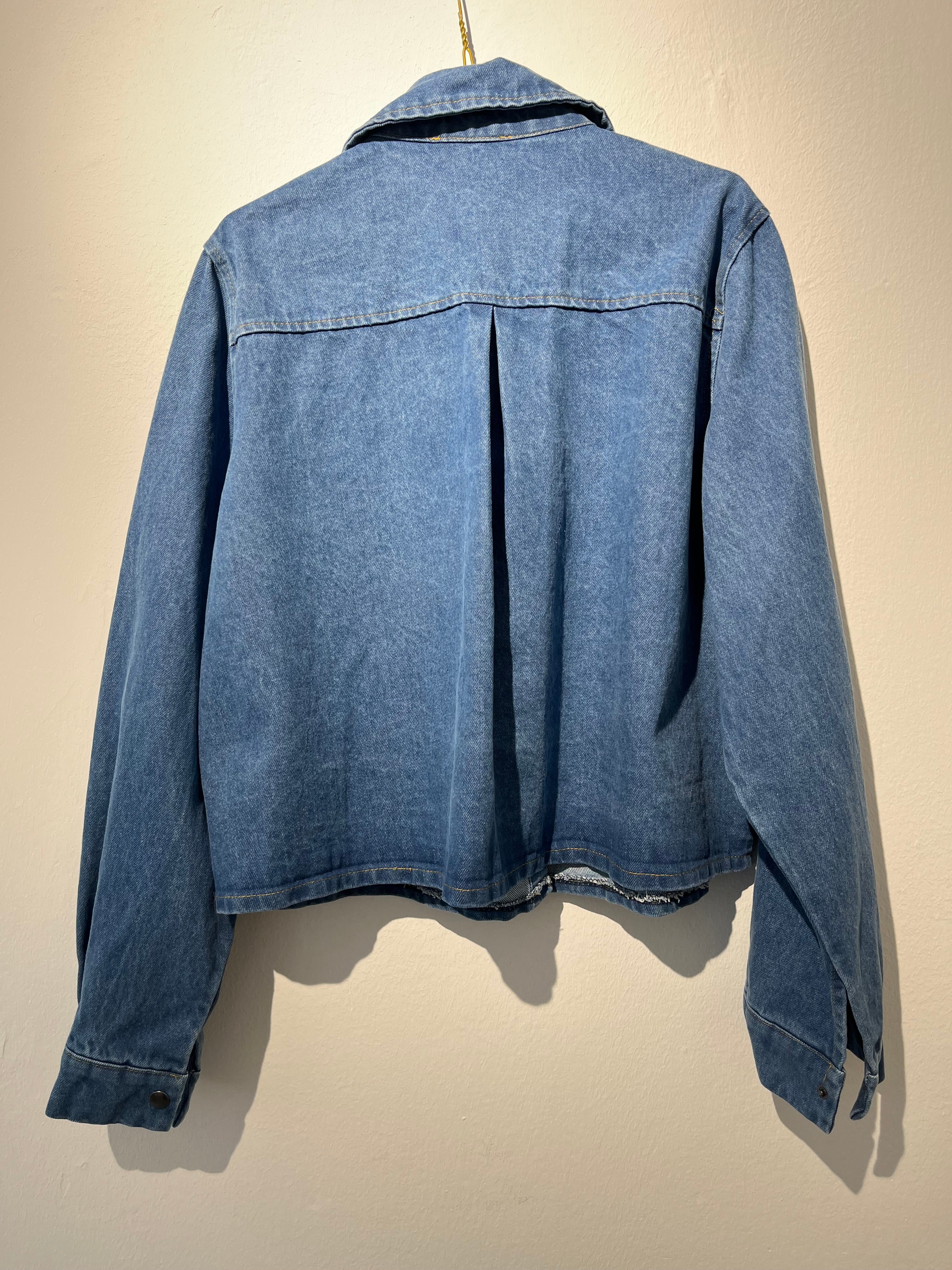 DENIM WORKER JACKET “NAVI“  • 100% Cotton