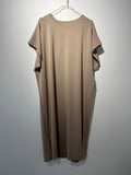 SHIRT DRESS “SAND“ • 44% Viscose; 29% Poly; 20% Modal; 7% Elastane