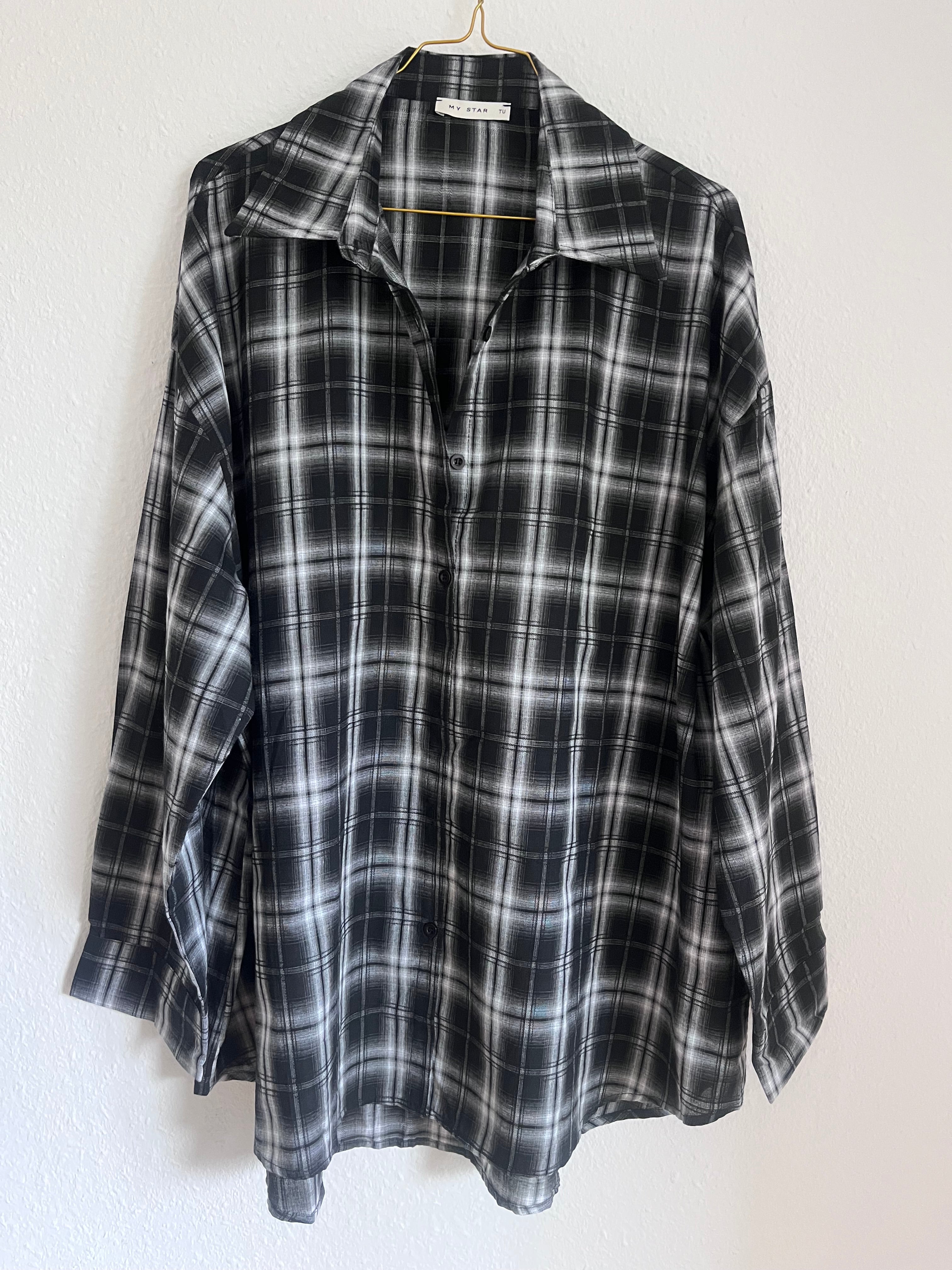 HEMD CLASSIC “KARO” Black • 100% Cotton