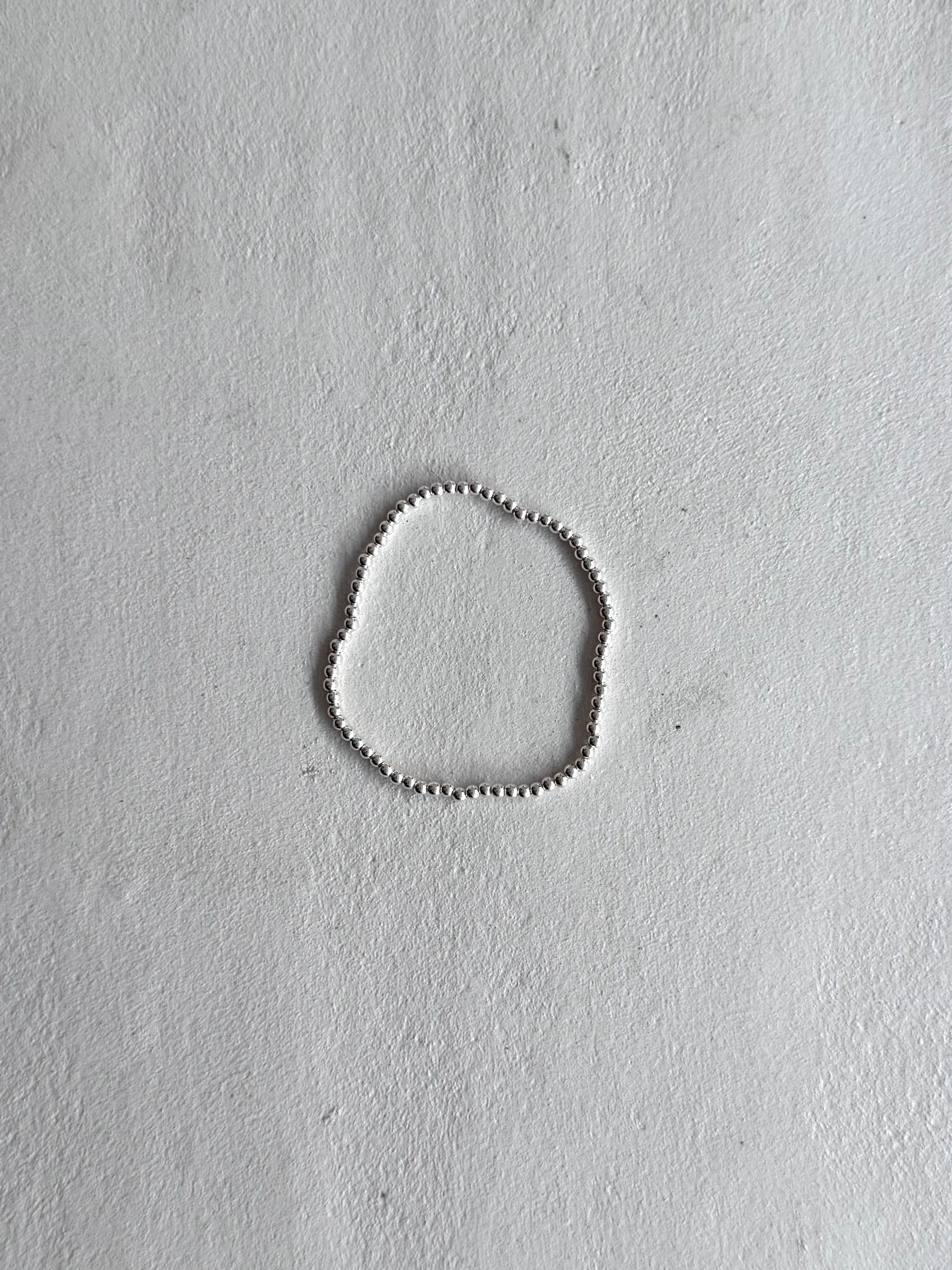 ARMBAND “DOTS” silber