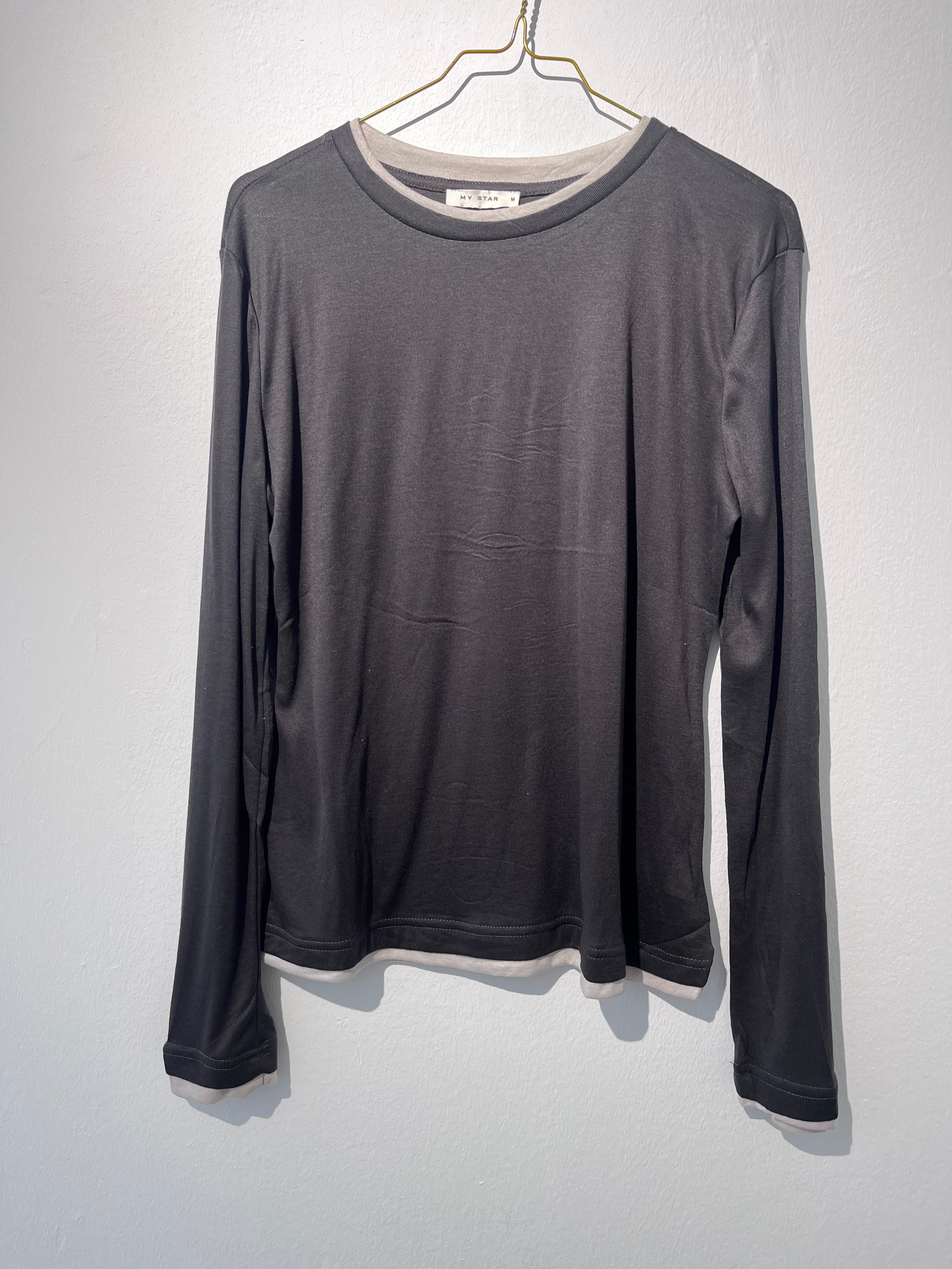LONGSLEEVE “DOUBLE” • 95% Tencel; 5% Elastane